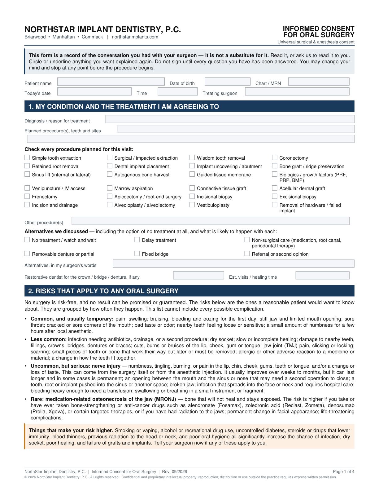 Original form page 1; full text is available above