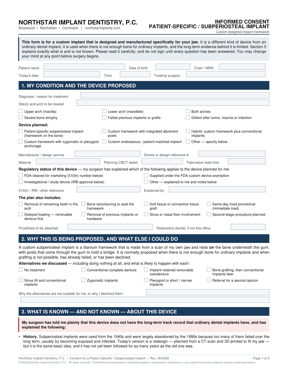 Original form page 1; full text is available above